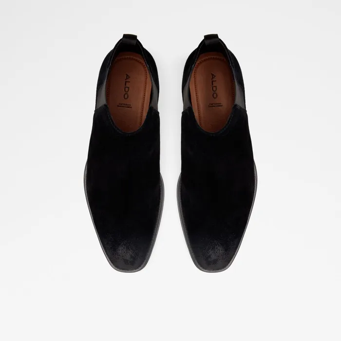 Gweracien Black Leather Suede Men ALDO Boots