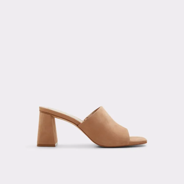 Harans Brown Women ALDO Mule Shoes
