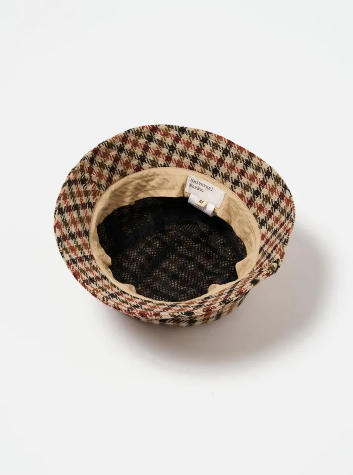 Hats Men Universal Works Universal Works Lewis Hat In Stone Columbo Recycled