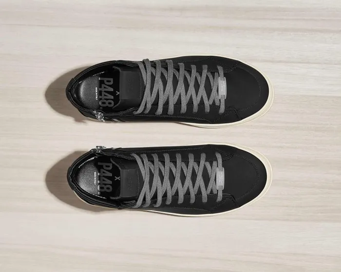 High Tops Men P448 Skate Recycled Black High Tops Men P448 Skate Recycled Black