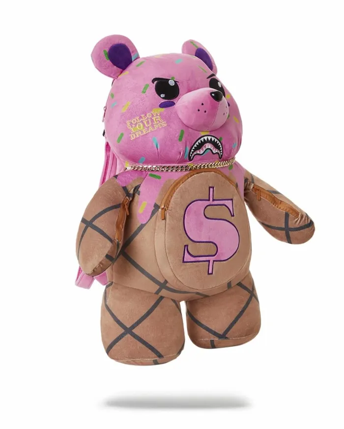 I SCREAM MONEYBEAR TEDDYBEAR BACKPACK Bags SPRAYGROUND