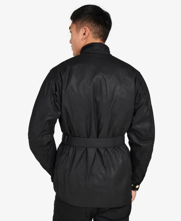 International Original Waxed Jacket Black Men Barbour Waxed Jackets