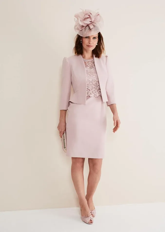 Isabella Bow Jacket Antique Rose Women Phase Eight Jackets