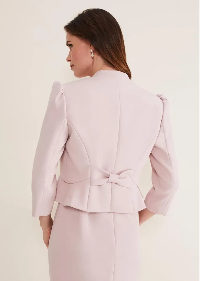 Isabella Bow Jacket Antique Rose Women Phase Eight Jackets