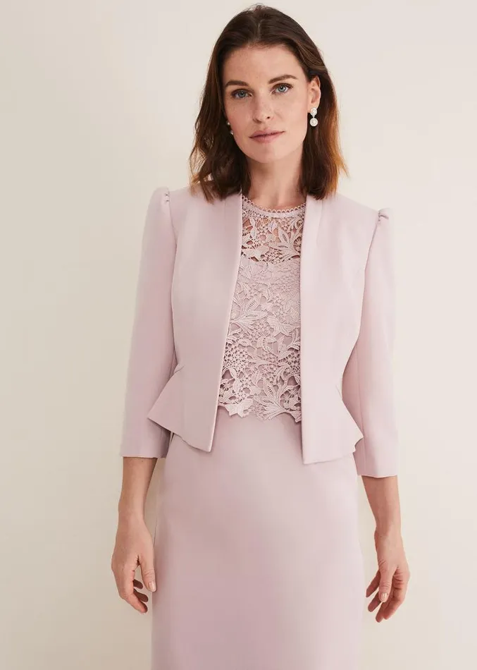 Isabella Bow Jacket Antique Rose Women Phase Eight Jackets