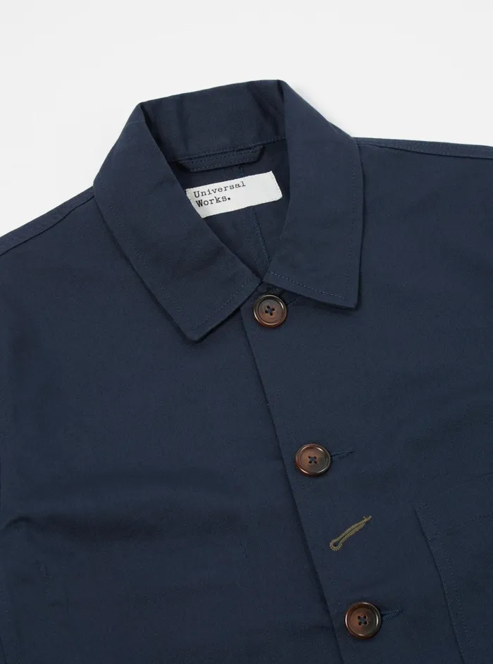 Jackets Men Universal Works Universal Works Bakers Jacket In Navy Twill