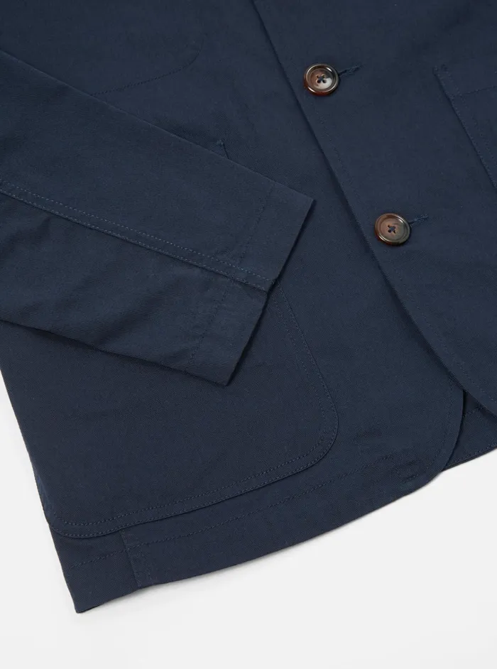 Jackets Men Universal Works Universal Works Bakers Jacket In Navy Twill