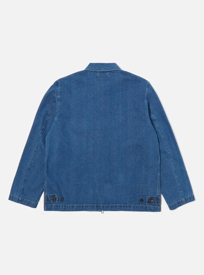 Jackets Men Universal Works Universal Works Gower Jacket In Indigo Rc Denim