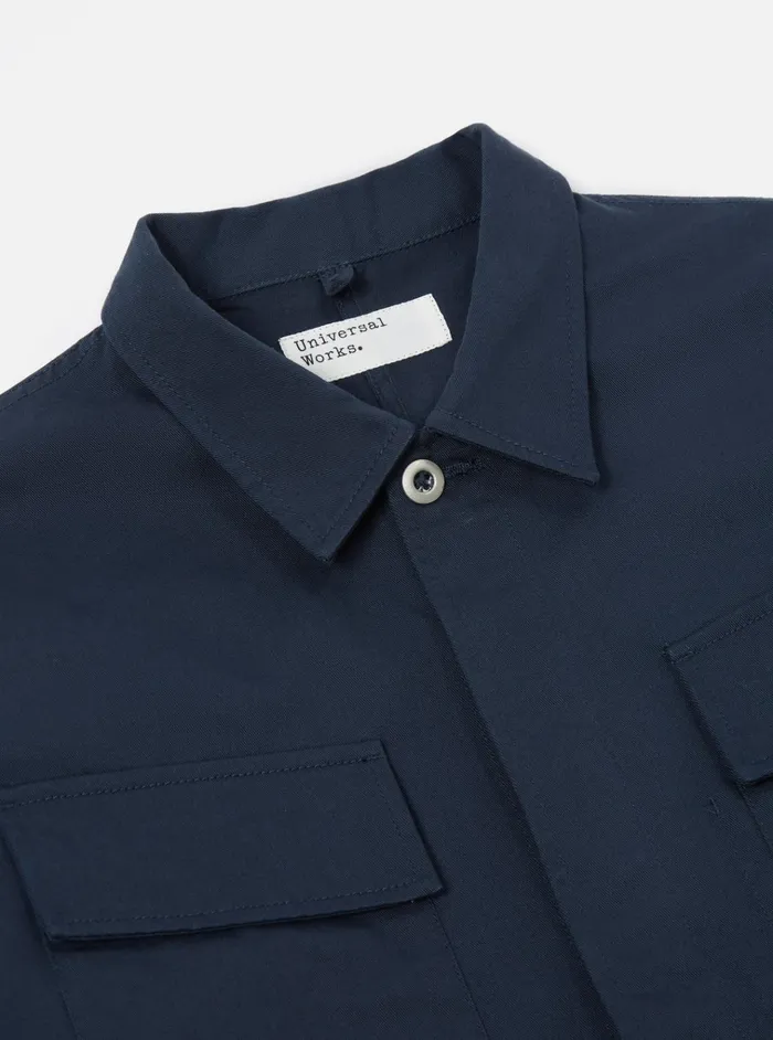 Jackets Men Universal Works Universal Works Mw Fatigue Jacket In Navy Twill