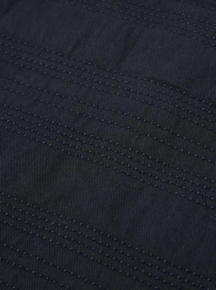 Jackets Men Universal Works Universal Works Quilt Simple Bakers Jacket In Navy Winter Twill