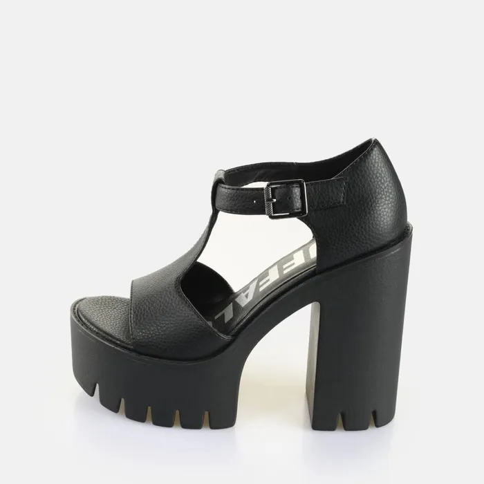 Jalila Jane Black Buffalo Heels
