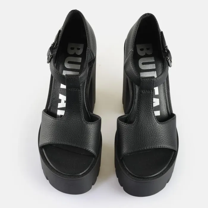 Jalila Jane Black Buffalo Heels