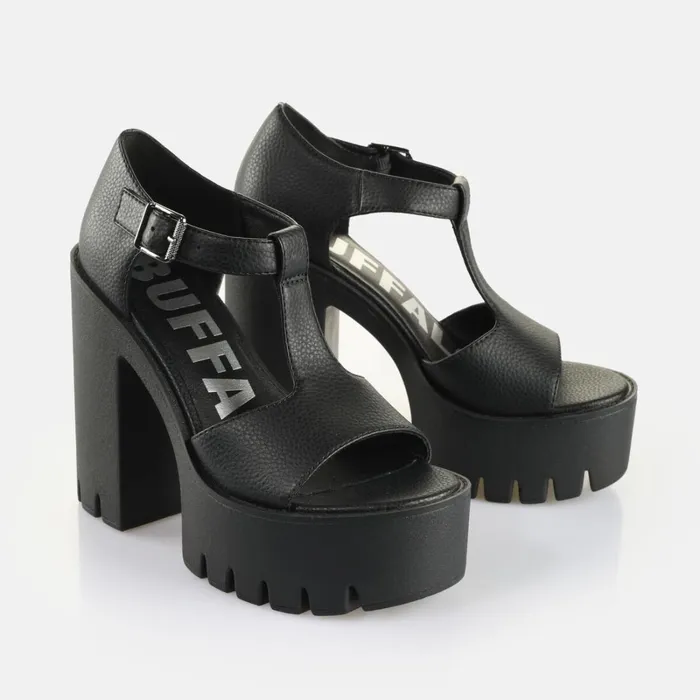Jalila Jane Black Buffalo Heels