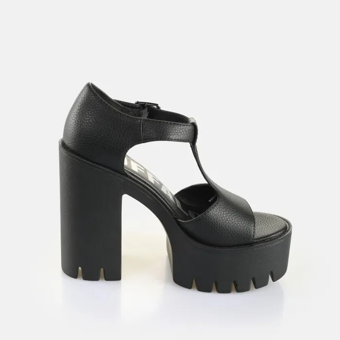 Jalila Jane Black Buffalo Heels