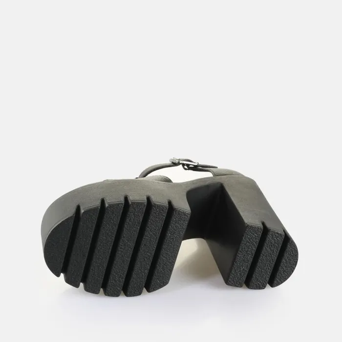 Jalila Jane Black Buffalo Heels
