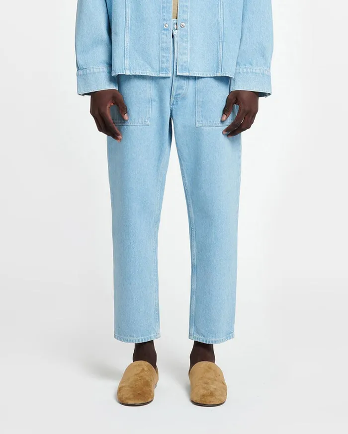 Jasper Workwear Jeans Eco Light Wash Men Nanushka Pants