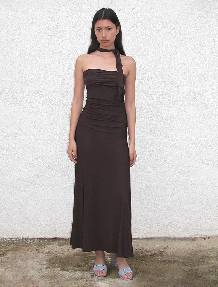 Jay Dark Brown Women Paloma Wool Dresses
