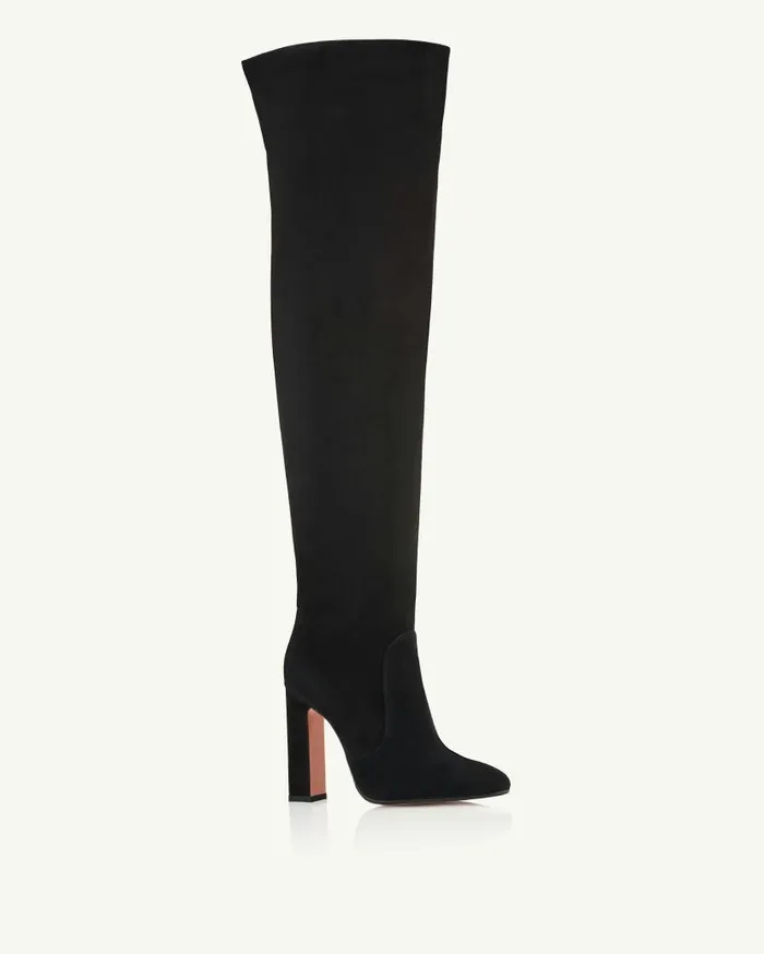 Joplin Boot 105 Black Women Aquazzura Boots