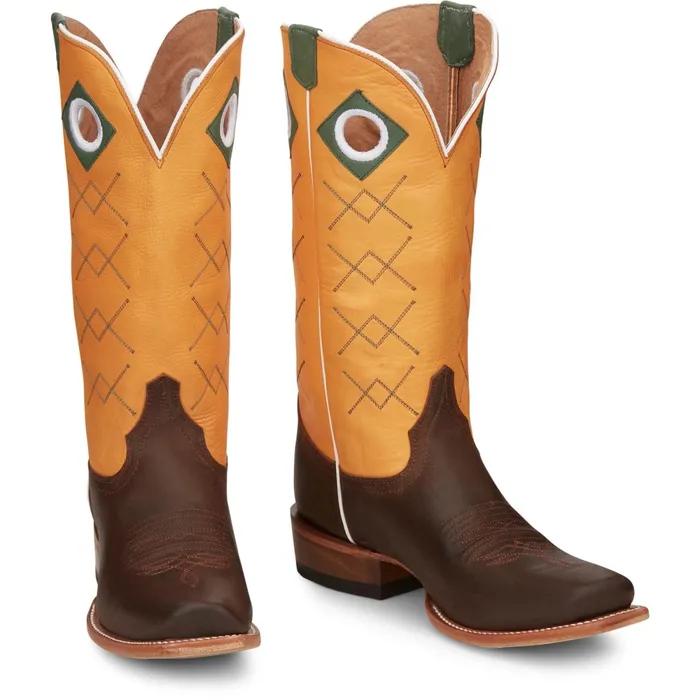 Justin Boots Billet Brown Men Western