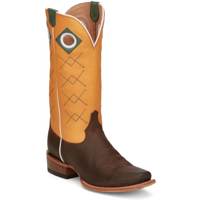 Justin Boots Billet Brown Men Western