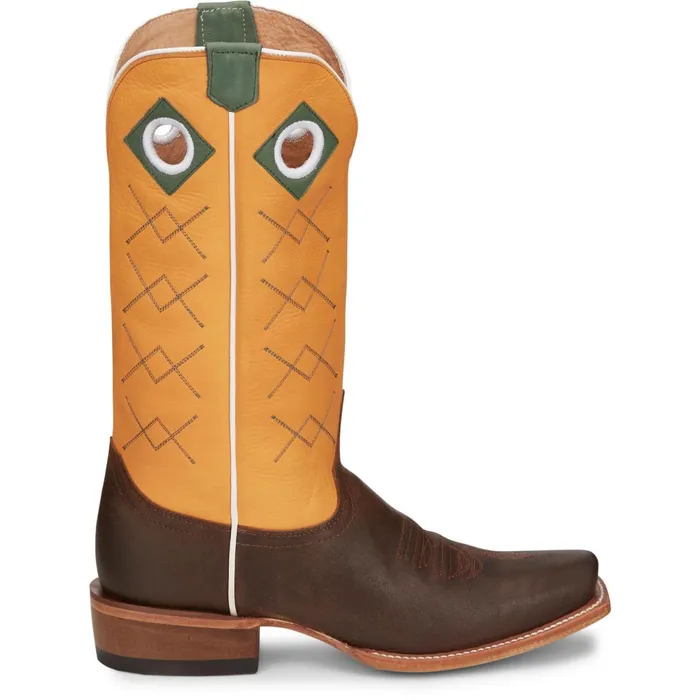 Justin Boots Billet Brown Men Western
