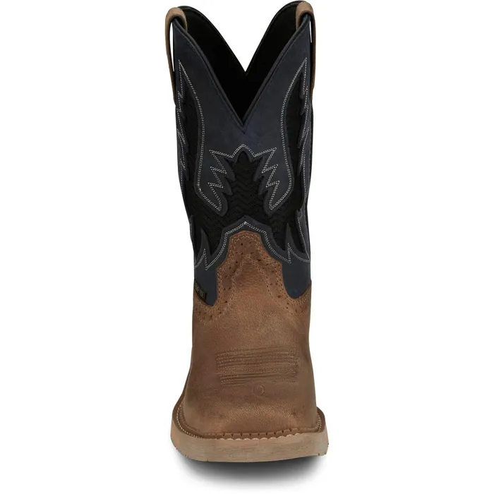 Justin Boots Bolt 11034 Comp Toe Work Boot Peanut Tan brown Men Work