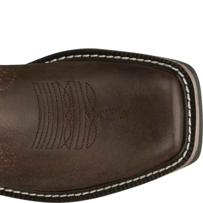 Justin Boots Cattleman Western Boot Brown Kids Western