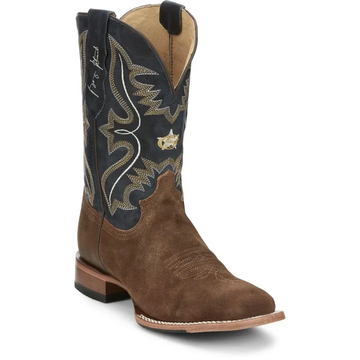Justin Boots Dillon 11034 Western Boot Waxy Tan brown Men Western