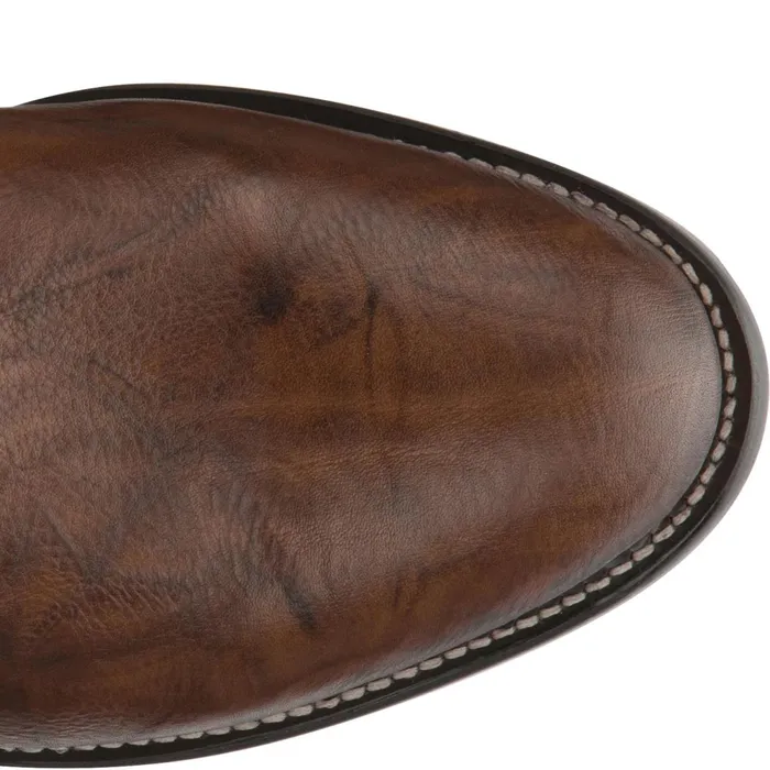 Justin Boots Jackson 10034 Roper Boot Chestnut brown Men Western