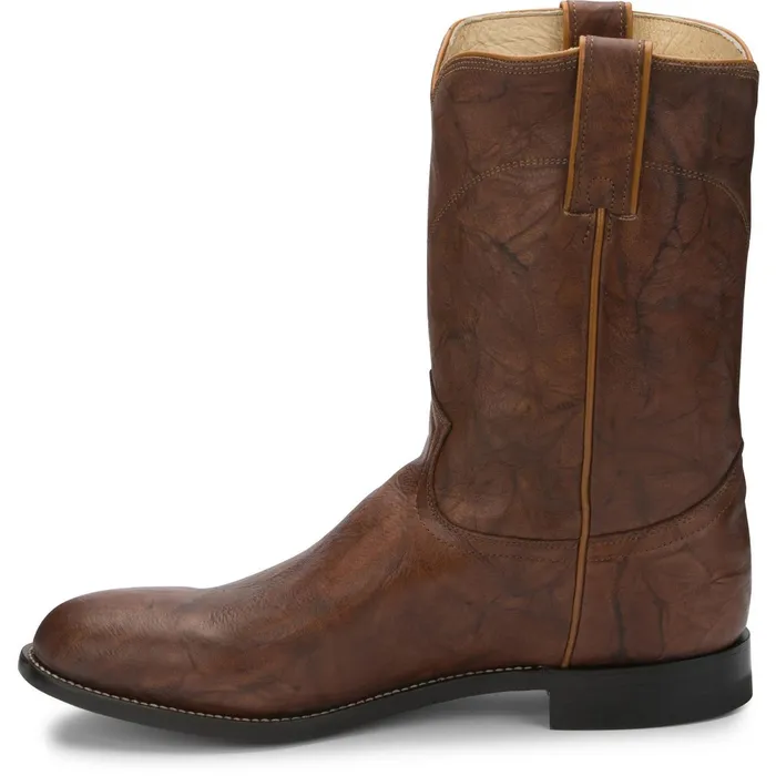 Justin Boots Jackson 10034 Roper Boot Chestnut brown Men Western