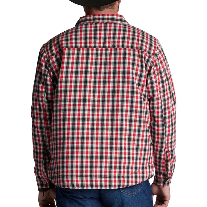 Justin Boots Jackson Shirt Jacket Redwhiteblack Plaid multicolor Men Outerwear