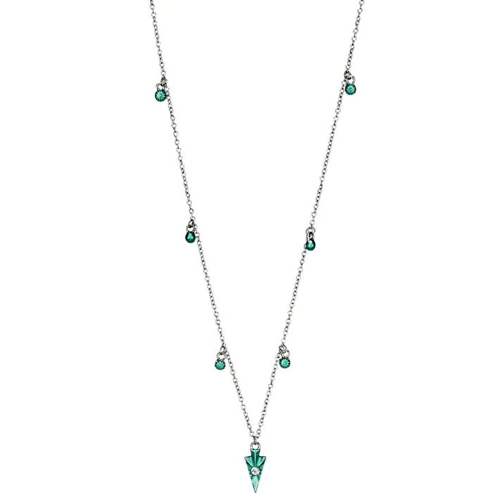 Justin Boots Justin Arrowhead Necklace Silver grey Women Jewelry