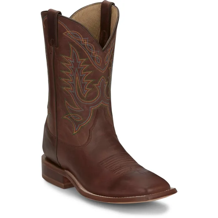 Justin Boots Wittman 11034 Western Boots Brown Men Western