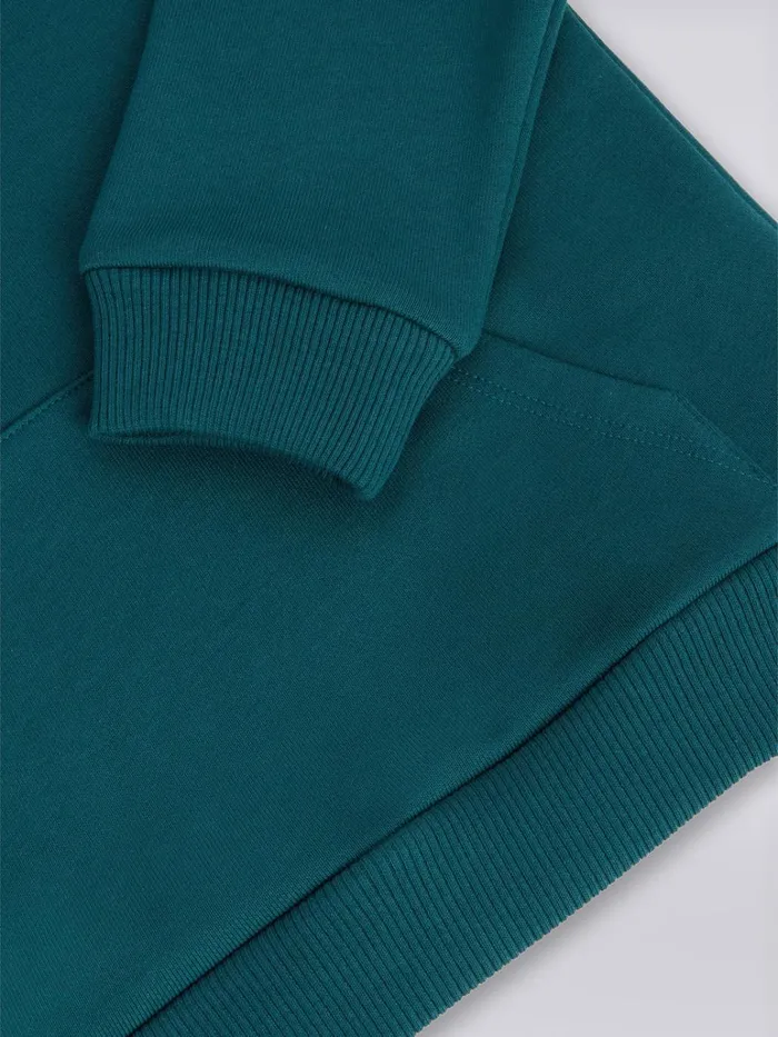 Kids Cotton Hooded Sweatshirt With Logo Green Missoni Clothing Kids Cotton Hooded Sweatshirt With Logo Green Missoni Clothing