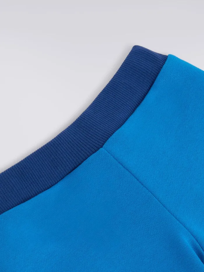 Kids Cotton Joggers With Logo Blue Missoni Baby 024 Months Kids Cotton Joggers With Logo Blue Missoni Baby 024 Months