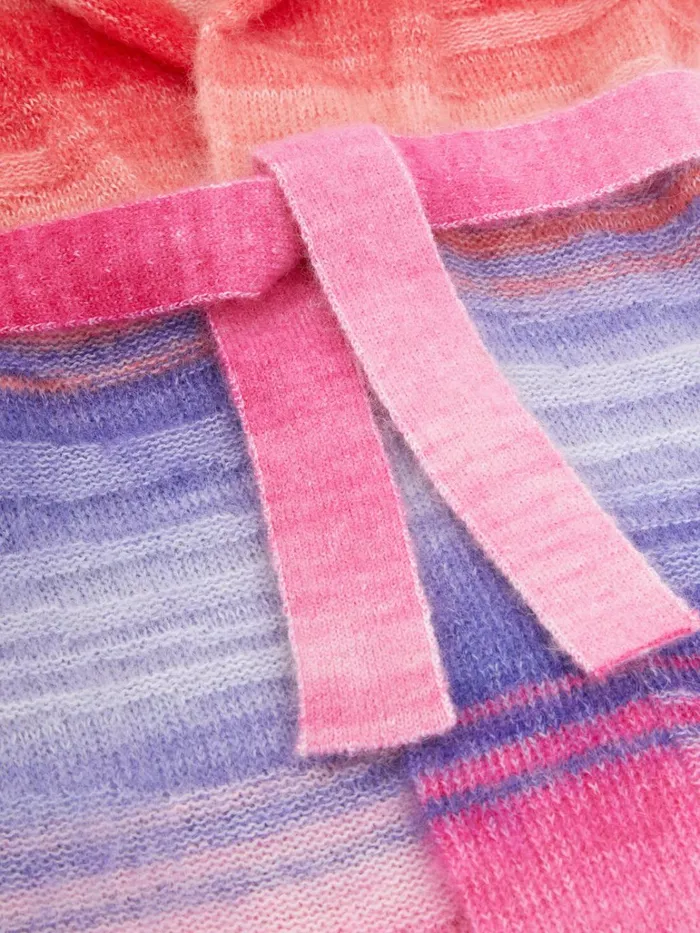 Kids Mohair And Alpaca Blend Cardigan Multicoloured Missoni Clothing Kids Mohair And Alpaca Blend Cardigan Multicoloured Missoni Clothing