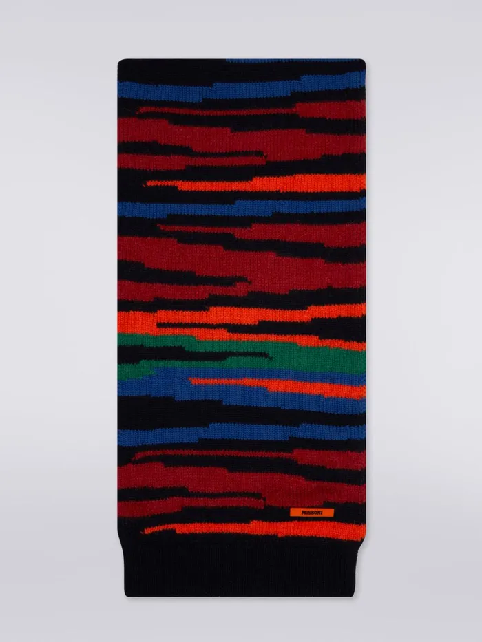 Kids Slub Wool Scarf Multicoloured Missoni Accessories