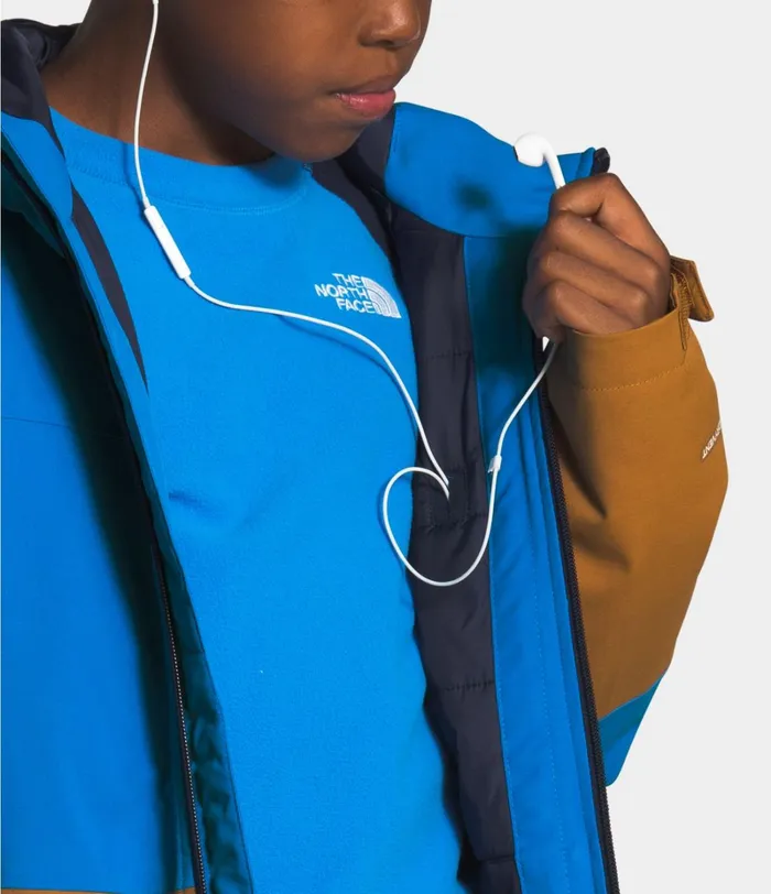 Kids The North Face Jackets and Vests Chakado Insulated Jacket Clear Lake Blue