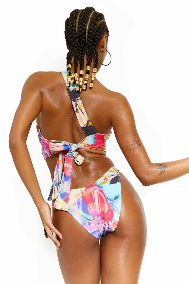 Kingston High Waist Brief Multi Women Jaded London Bikini Bottoms