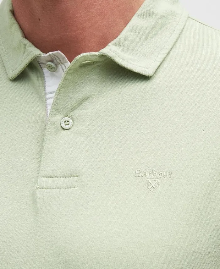 Kirkhill ShortSleeved Polo Shirt Classic White Men Barbour Polo Shirts