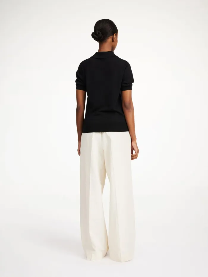 Knitwear Women By Malene Birger Talallia Top Black