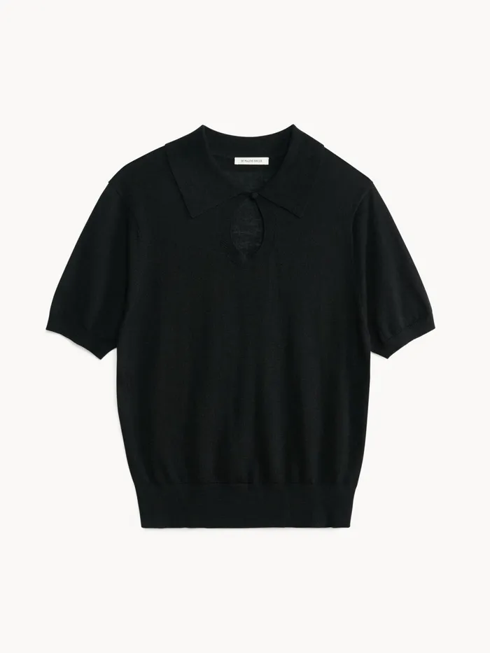 Knitwear Women By Malene Birger Talallia Top Black