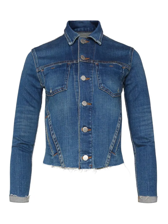 L039Agence Blazers and Jackets Women Janelle Denim Jacket Authentique L039Agence Blazers and Jackets Women Janelle Denim Jacket Authentique