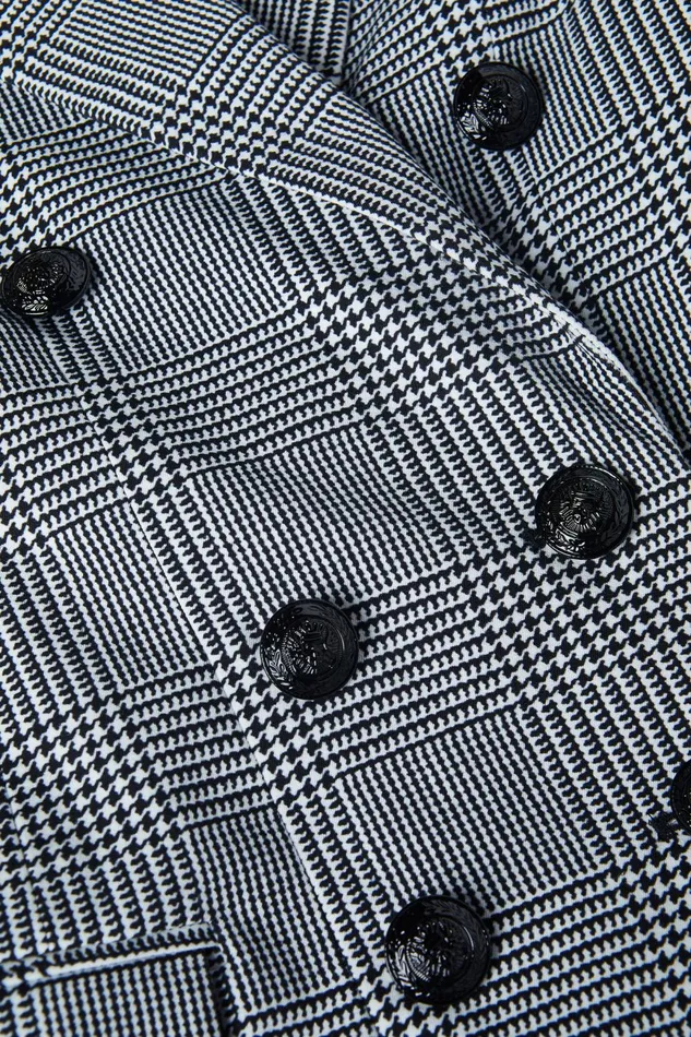 L039Agence Dresses and Jumpsuits Women Tora Plaid Blazer Dress Whiteblack Glen Plaid L039Agence Dresses and Jumpsuits Women Tora Plaid Blazer Dress Whiteblack Glen Plaid