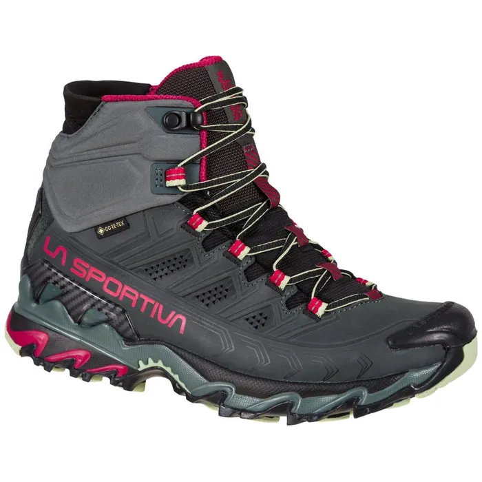 La Sportiva Hiking Ultra Raptor II Mid Leather Woman GTX CharcoalCerise 8211 Women