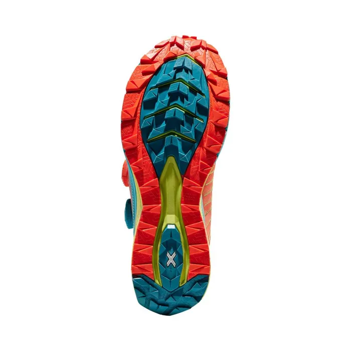 La Sportiva Mountain Running Jackal II Boa Woman Cherry TomatoLagoon 8211 Women