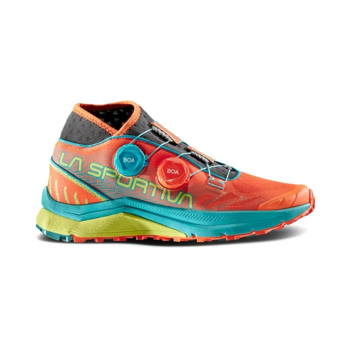 La Sportiva Mountain Running Jackal II Boa Woman Cherry TomatoLagoon 8211 Women