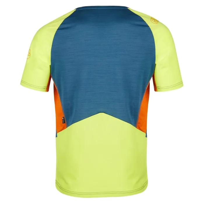 La Sportiva Tshirt Compass TShirt M Storm BlueLime Punch 8211 Men La Sportiva Tshirt Compass TShirt M Storm BlueLime Punch 8211 Men