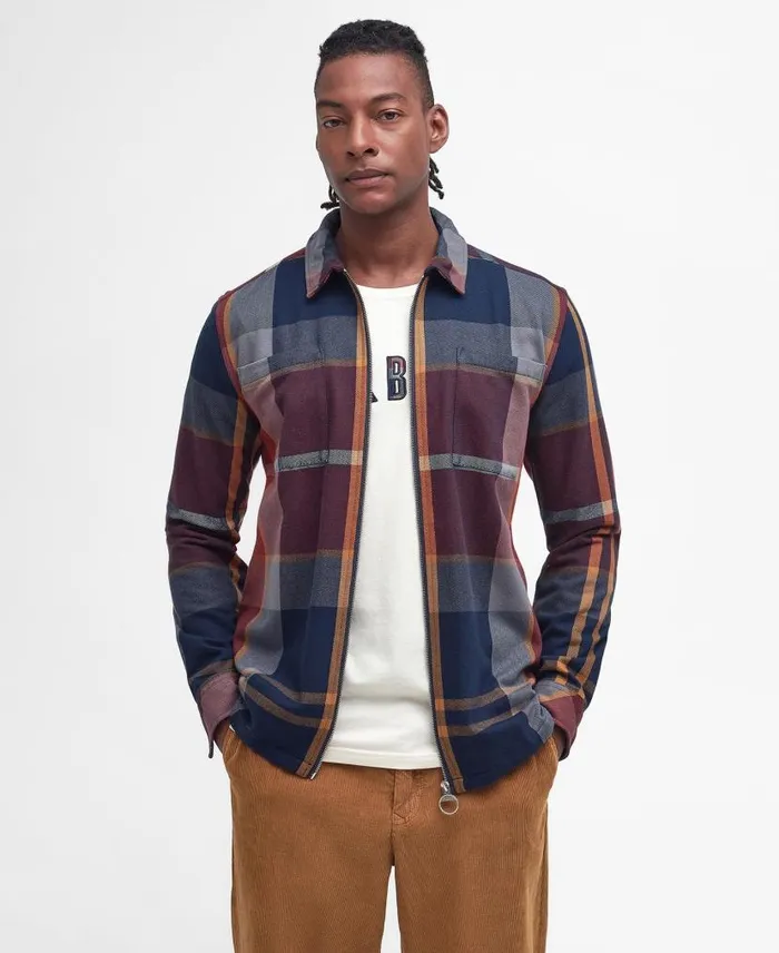 Lannich Overshirt Brackencroft Tartan Men Barbour Shirts