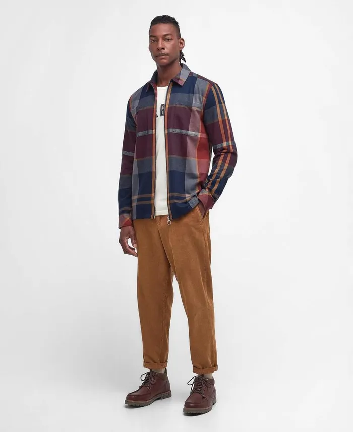 Lannich Overshirt Brackencroft Tartan Men Barbour Shirts